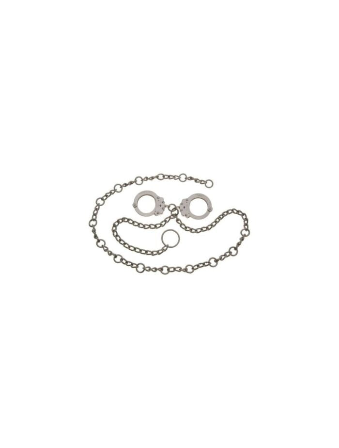 Model 7003C 54'' Waist Chain w/ Handcuffs at Navel