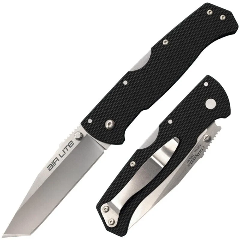 Cold Steel Air Lite Tanto Point, Folding Knife, AUS10A Steel