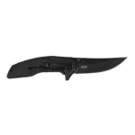 Kershaw, OURIGHT-BLACK, Folding Knife, Plain Edge