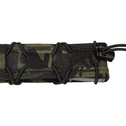 High Speed Gear, Extended Pistol TACO LT, Single Magazine Pouch, Molle, Fits Most PCC Magazines, Hybrid Kydex and Nylon, Multicam Black