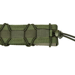 High Speed Gear, Extended Pistol TACO LT, Single Magazine Pouch, Molle, Fits Most PCC Magazines, Hybrid Kydex and Nylon, Olive Drab Green