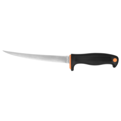 Kershaw, Fillet, Fixed Blade Knife, Silver Blade, 7", Black Handle