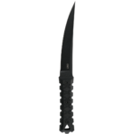 Columbia River Knife & Tool, HZ6 Fixed Blade Knife, Black, Plain Edge, 6.5" Blade