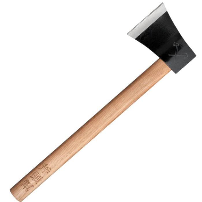 Cold Steel Axe Gang Hatchet, 20.25", Plain Edge, 1055 Carbon, Deep Forged American Hickory