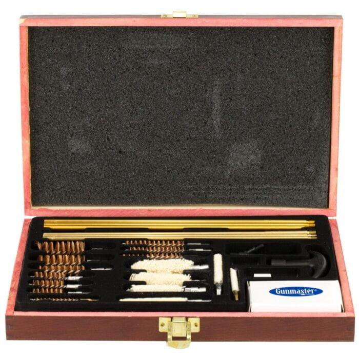 DAC, Cleaning Kit, For Universal Gun Cleaning, Wood Box, 42 Pieces