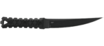 Columbia River Knife & Tool, HZ6 Fixed Blade Knife, Black, Plain Edge, 6.5" Blade