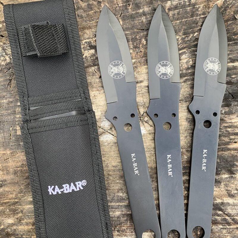 KABAR, Throwing Knife Set, Fixed Blade Knives