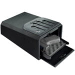 GunVault, MiniVault Instant Access Safe, Matte Black, Backlit NoEyes Keypad, Battery Not Included