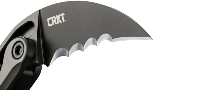 Columbia River Knife & Tool, PROVOKE w/ VEFF SERRATIONS