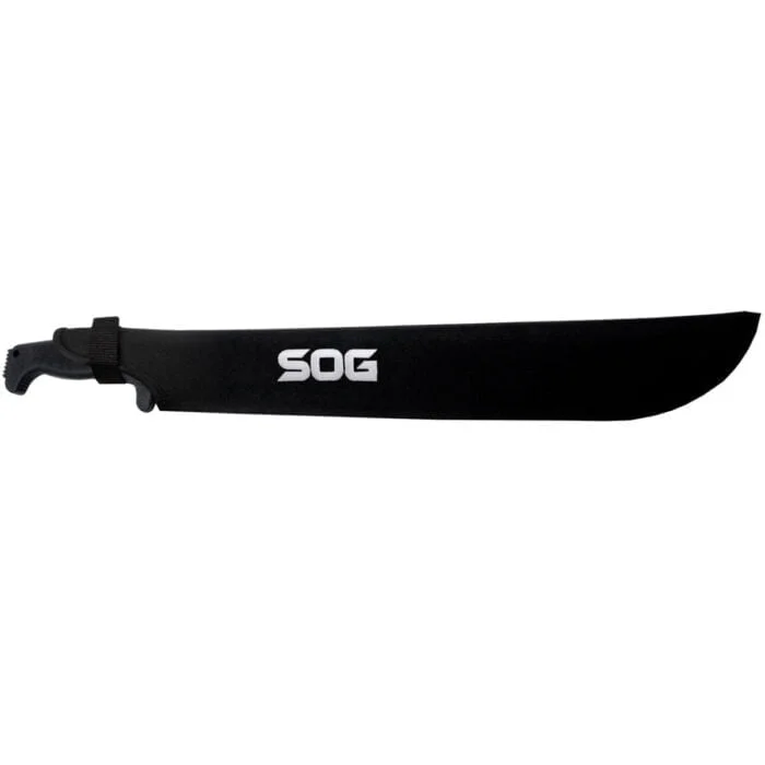 SOG Knives & Tools, SOGfari Machete, 18" Straight/Saw Back Edge