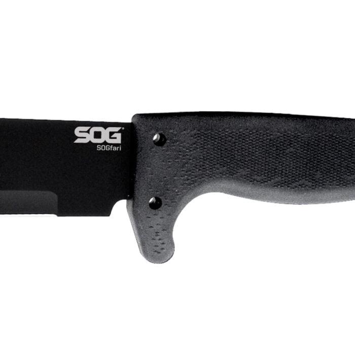 SOG Knives & Tools, SOGfari Machete, 18" Straight/Saw Back Edge