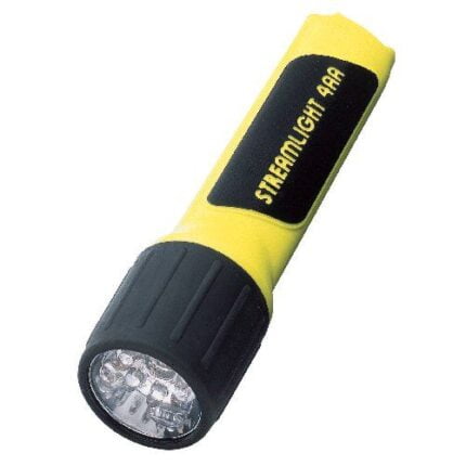 Streamlight 4AA LED Flashlight with Yellow Handle