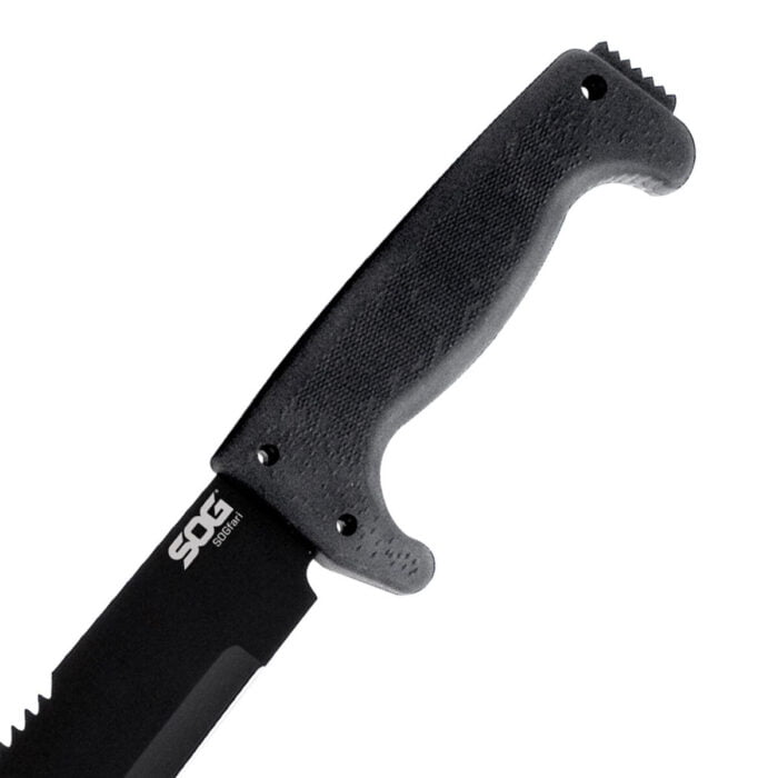 SOG Knives & Tools, SOGfari Machete, 18" Straight/Saw Back Edge