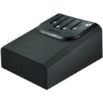 GunVault, MiniVault Instant Access Safe, Matte Black, Backlit NoEyes Keypad, Battery Not Included