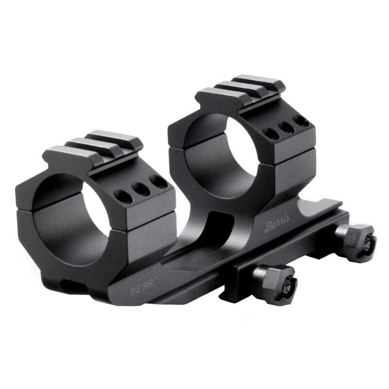 Burris, AR Proper Eye Position Ready Mount (PEPR), 1", Aluminum, With Picatinny Tops, Matte Finish