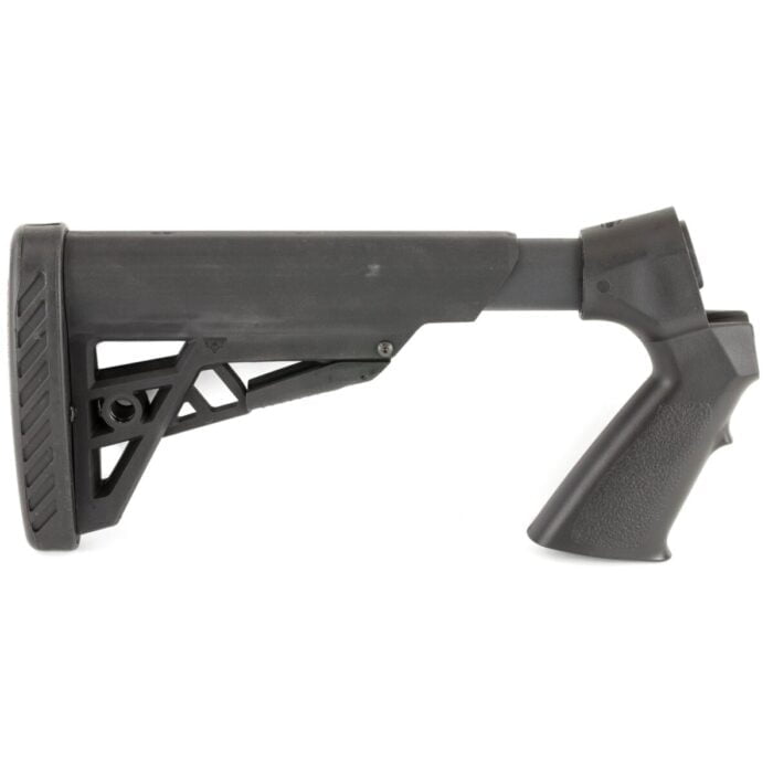 Advanced Technology, TactLite, Stock, Fits Mossberg/Winchester/Remington 12 Gauge, Adjustable Shotgun Stock with Scorpion Recoil Pad, Black Finish