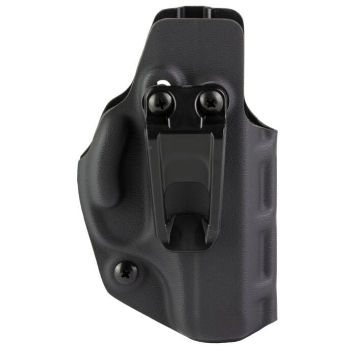 Crucial Concealment, Covert IWB, Inside Waistband Holster, Ambidextrous, Kydex, Black, Fits Ruger LC9/EC9