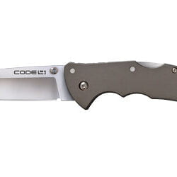 Cold Steel, Code 4, Folding Knife, S35VN Steel, Plain Edge, 3.5" Blade