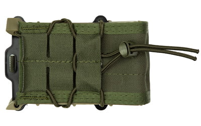 High Speed Gear, X2R TACO, Dual Magazine Pouch, Molle, Fits Most Rifle Magazines, Hybrid Kydex and Nylon, Olive Drab Green