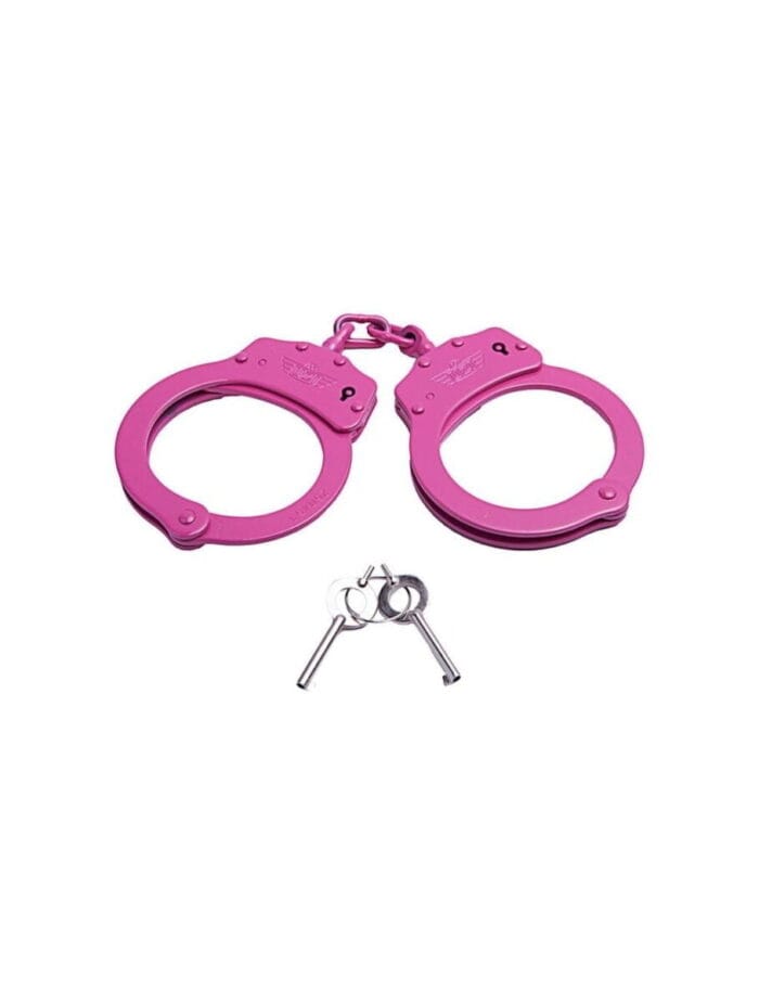 Full pink handcuffs