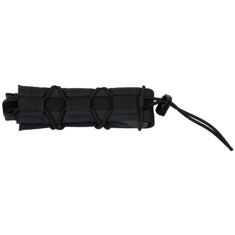 High Speed Gear, Extended TACO LT, Single Magazine Pouch, Molle, Fits Most PCC Magazines, Hybrid Kydex and Nylon, Black