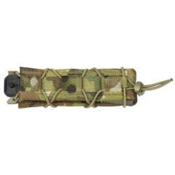 High Speed Gear, Extended TACO LT, Single Magazine Pouch, Molle, Fits Most PCC Magazines, Hybrid Kydex and Nylon, Multicam