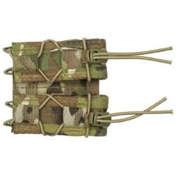 High Speed Gear, TACO, Double Magazine Pouch, MOLLE, Hybrid Kydex and Nylon, Multicam