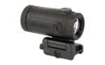 Holosun Technologies, HM3X, 3X Magnifier, Titanium, Black Finish, Quick Release Side Flip Mount, Absolute or Lower 1/3 Co-witness