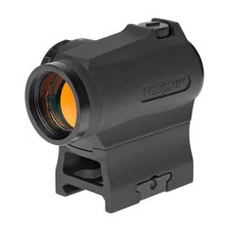 Holosun Technologies, Micro Red Dot, 2MOA Dot, 1X Power, 20MM Objective, Hi and Low Mount In Box, Side Battery Tray, Mounting Tool And Lens Cloth, Black Finish