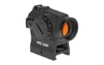 Holosun Technologies, Micro Red Dot, 2MOA Dot, 1X Power, 20MM Objective, Hi and Low Mount In Box, Side Battery Tray, Mounting Tool And Lens Cloth, Black Finish