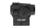 Holosun Technologies, Micro Red Dot, 2MOA Dot, 1X Power, 20MM Objective, Hi and Low Mount In Box, Side Battery Tray, Mounting Tool And Lens Cloth, Black Finish