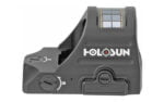 Holosun Technologies, 507C-X2, Red Dot, 32 MOA Ring & 2 MOA Dot, Black Color, Side Battery, Solar Failsafe, Mount Not Included