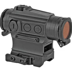 Holosun Technologies, Micro Red Dot, 2MOA Dot with 65MOA Circle or 2 MOA Dot, QR Mount ARD Flip Caps, Solar with Internal Battery, Black
