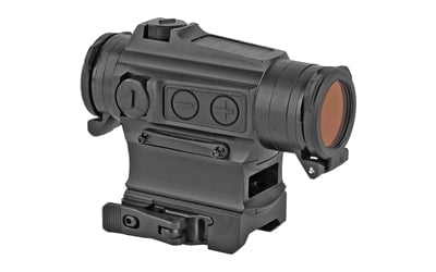 Holosun Technologies, Micro Red Dot, 2MOA Dot with 65MOA Circle or 2 MOA Dot, QR Mount ARD Flip Caps, Solar with Internal Battery, Black