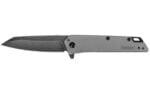 Kershaw, Misdirect Folding Knife, Blackwash Finish, 2.9" Blade, Gray Handle
