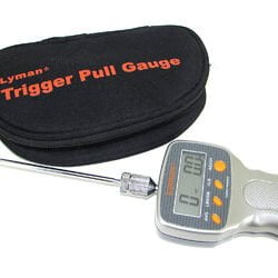 Lyman, Digital Trigger Pull Gauge, Tool, Measures 0-12lb, 1/10 oz. Accuracy Zippered Case Gray Polymer Handle,