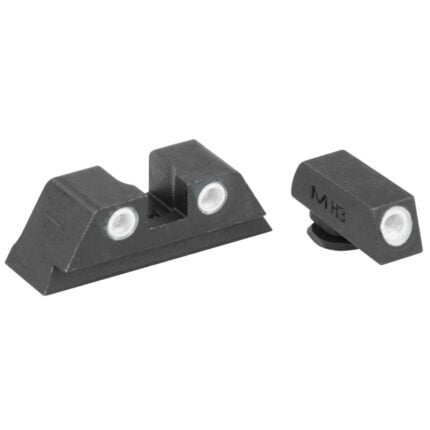 Meprolight, Tru-Dot, Sight, Fits Glock 17, 19, 22, 23, Green/Green