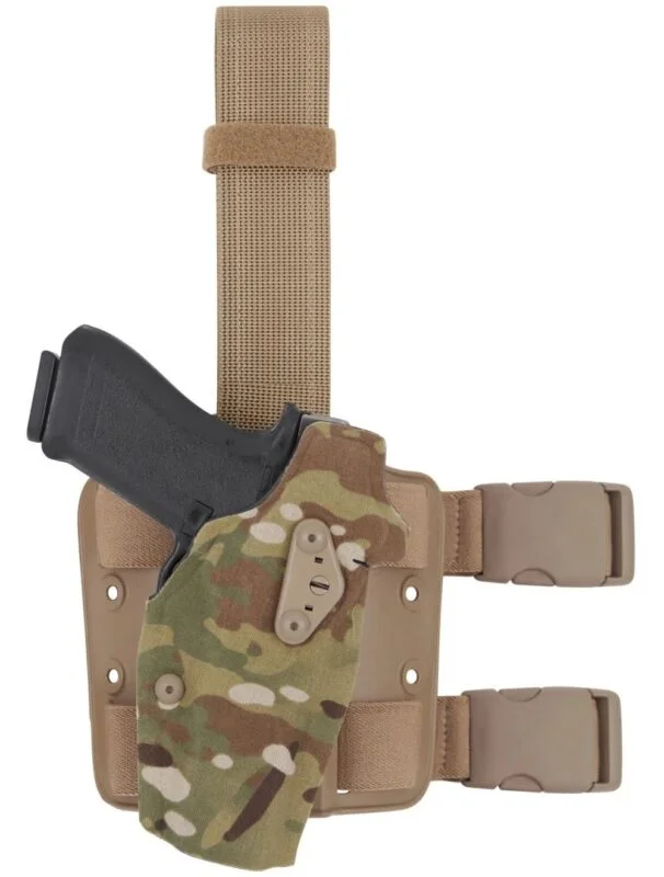 Model 6354DO ALS Optic Tactical Holster for Glock 34 Gens 1-4 w/ Light