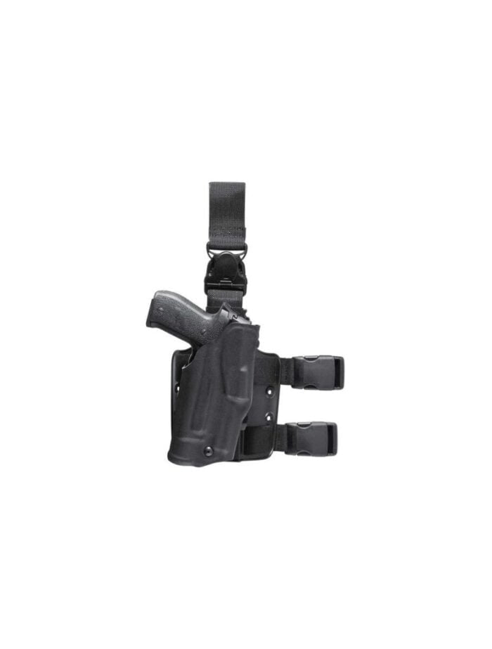 Model 6355 ALS Tactical Holster with Quick-Release Leg Harness for Beretta 92F