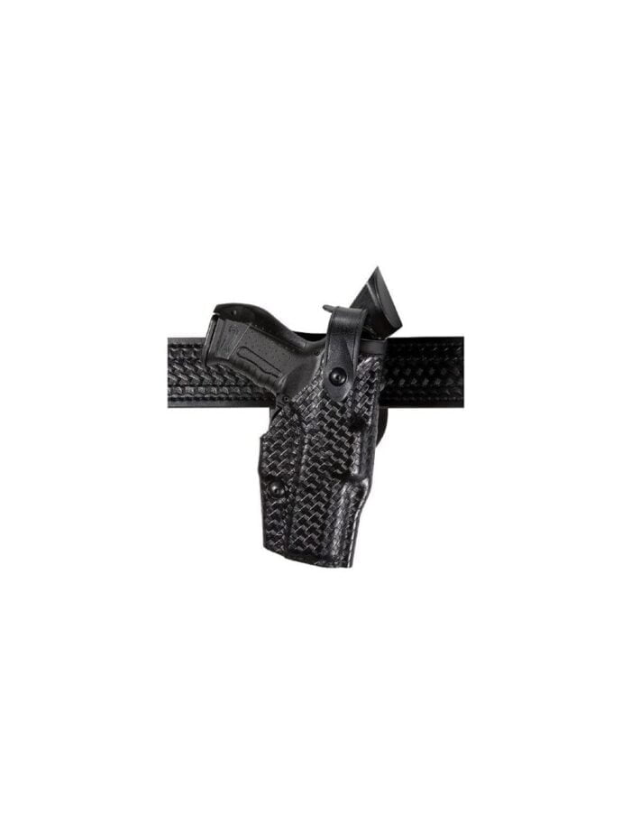 Model 6360 ALS/SLS Mid-Ride, Level III Retention Duty Holster for Glock 20 Gens 1-4 w/ Light