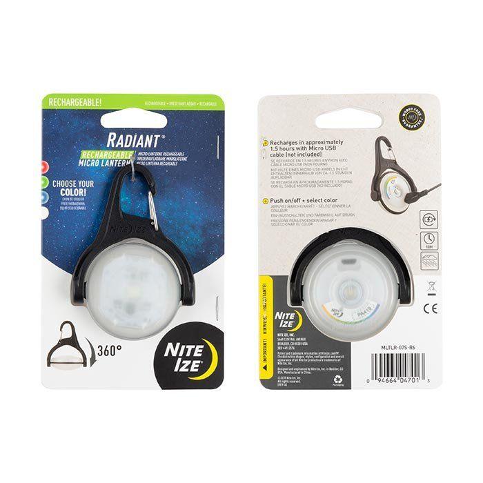 Radiant Rechargable Micro Lantern Disc-o-select by Nite-Ize