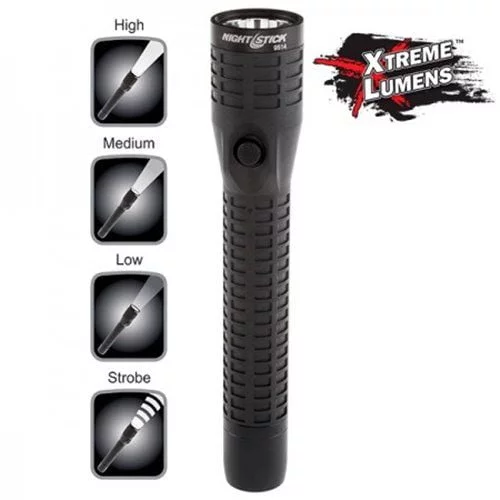 Polymer Multi-Function Duty/Personal-Size Flashlight-Rechargeable by Nightstick