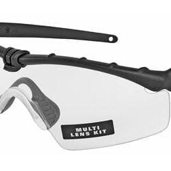 Oakley Standard Issue, Ballistic M-Frame 3.0, Glasses, Black Frame with Clear, Grey, and Persimmon Lenses