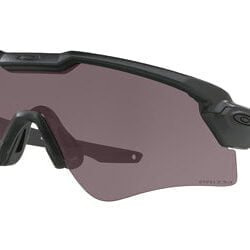 Oakley Standard Issue, Ballistic M-Frame Alpha, Glasses, Black Frame with Grey Prizm Lenses
