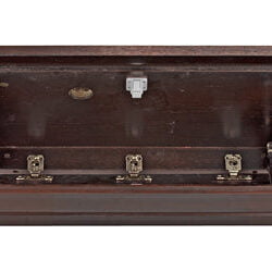 PS Products, 24" Wide, Oak Veneer Stained Espresso, Concealment Shelf, Does Not Require Magnet/Key