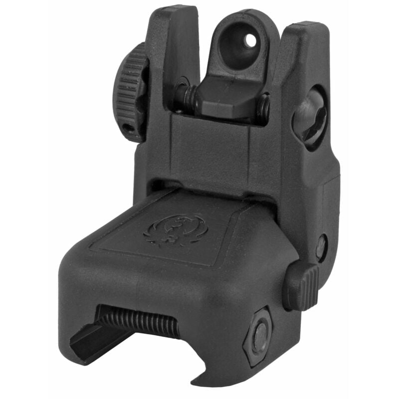 Ruger, Back up Sight, Fits Picatinny, Black Finish, Rapid Deploy Rear Sight