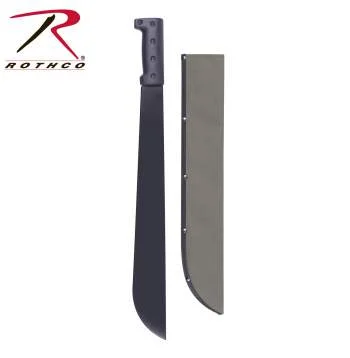 Rothco Bush Pro Steel Machete with Sheath