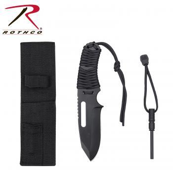 Rothco Large Paracord Knife With Fire Starter