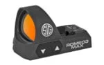 Sig Sauer, Romeo3 Max, Reflex Sight, 3 MOA Dot, Black, 1 MOA Adjustments