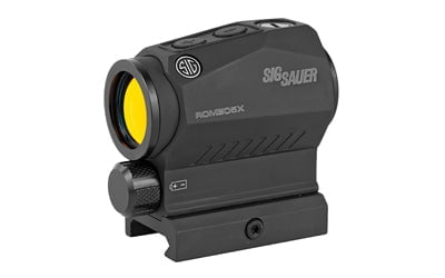 Sig Sauer, Romeo5 X Compact Red Dot, 1X20mm, 2 MOA, AAA Battery, 1913 Mount Black Finish